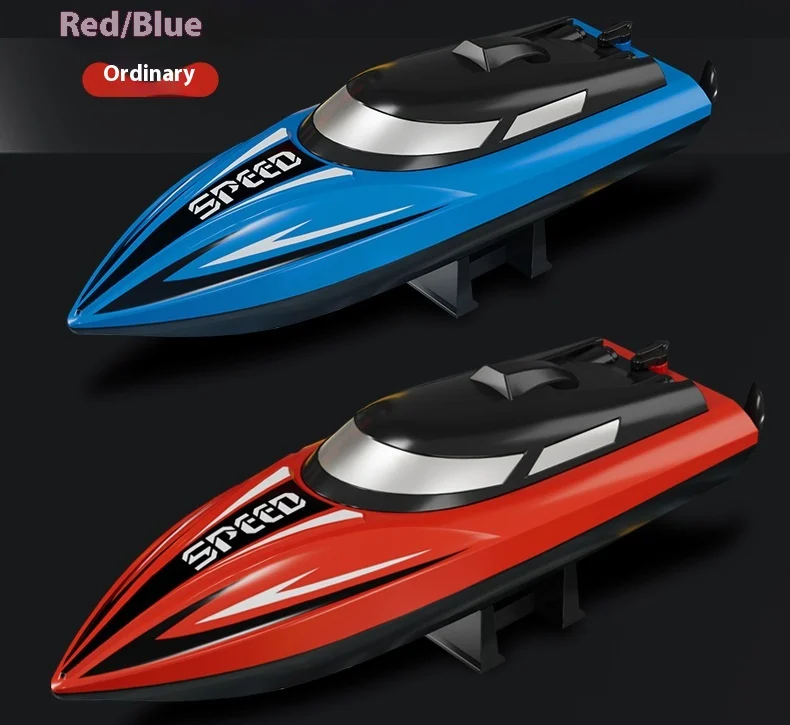 Bateau télécommandé 2.4 GHz, jouet électrique Rechargeable pour enfants