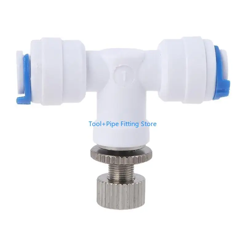 Phụ kiện sửa chữa F92B đảo ngược thẩm thấu 1/4 "vòi nước RO điều chỉnh cho bộ điều chỉnh điều khiển dòng nước cho kết nối