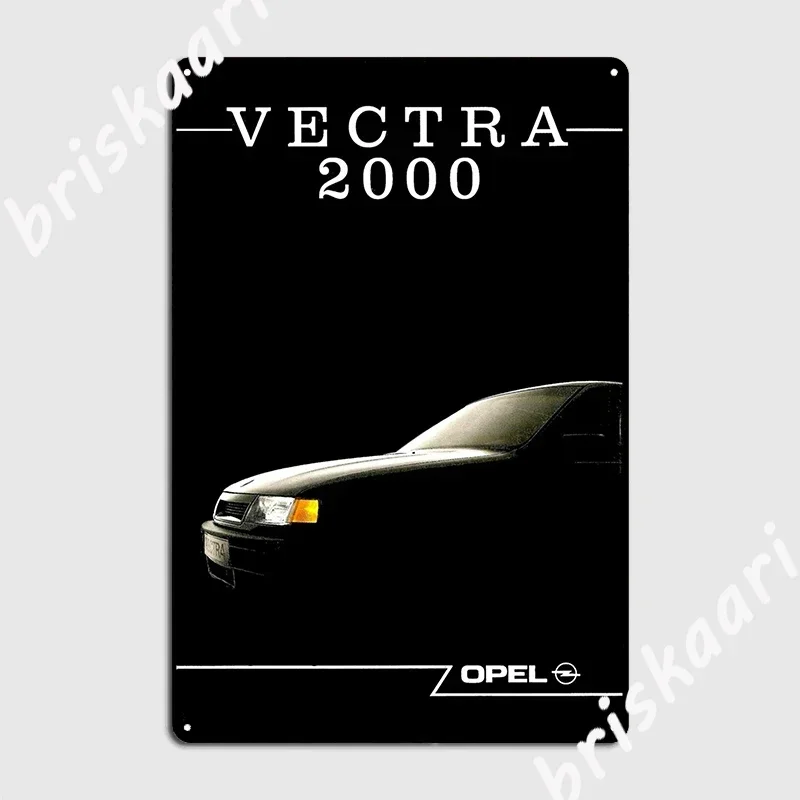 Opel Vectra 4x4 Brochure Metal Sign Plates Club Party Pub Garage Vintage Tin Sign Poster 16x12inch 40x30cm