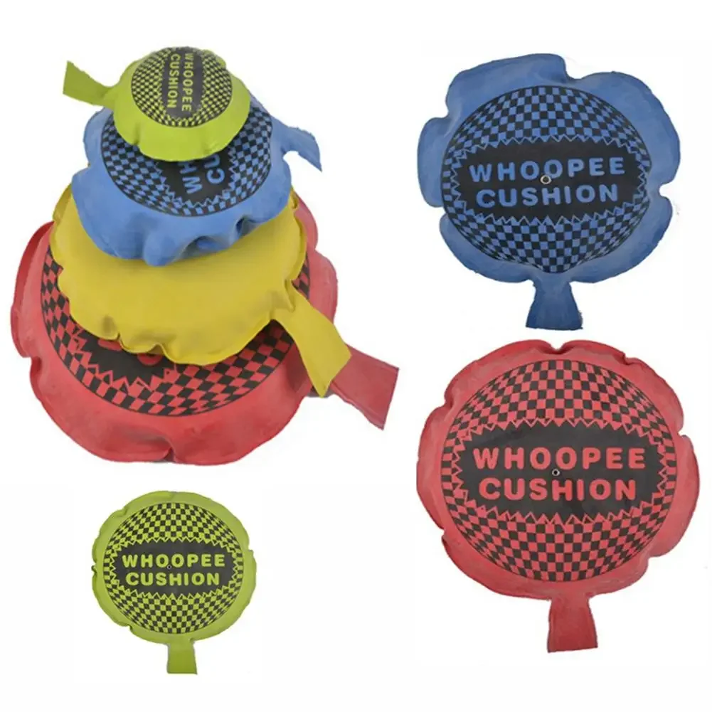 1PCS Tricky Jokes Gag Toy Whoopee Cushion Fun Fart Pad Squishys Cushion Pranks Maker Novelty Games Whoopee Cushion Gift Kids