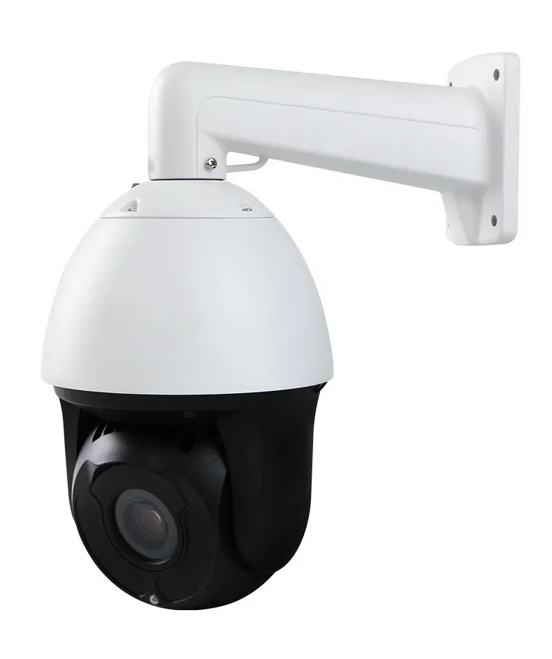 High Quality 6" 8mp 4K Speed Dome Camera PTZ 36x Optical Zoom Up To 150M IR 5MP IP Security Camera POE Power Supply
