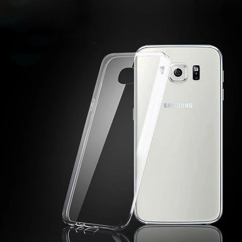 Transparent TPU Soft Case for Samsung Galaxy J2 Prime J3 J5 J7 2017 J7 Neo Metal A5 2016 S3 S4 S5 S6 S7 edge S8 S10 Plus S21FE