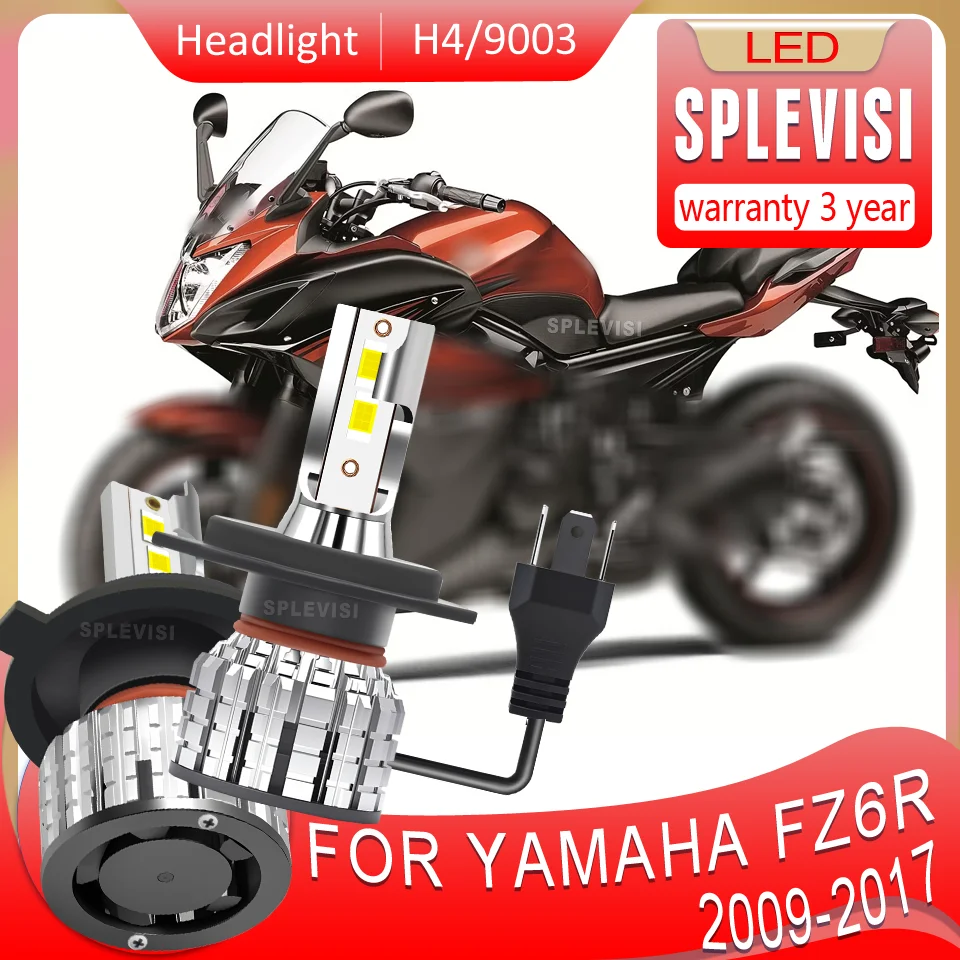 

Long Lifespan IP67 Waterproof Rating LED H4 motorcycle Headlight For Yamaha FZ6R 2009 2010 2011 2012 2013 2014 2015 2016 2017