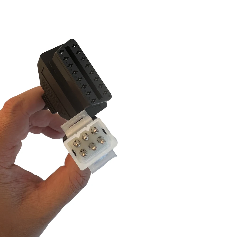 6 إلى 16 دبوس Autocycle OBD2 محولات للدراجات النارية تمديد موصلات OBD التشخيص كابل ل ابريليا TuneECU