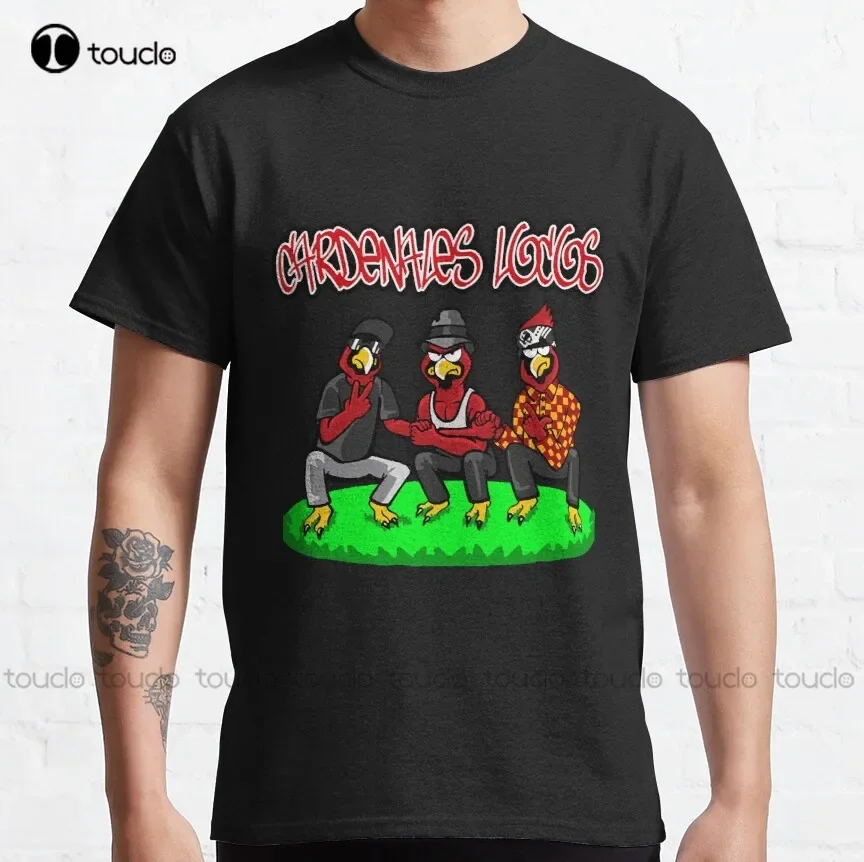 Cardnaels Locos Blood In Blood Out, Chicano Classic T-Shirt Graphic Tshirt Custom Aldult Teen Unisex Digital Printing Tee Shirts