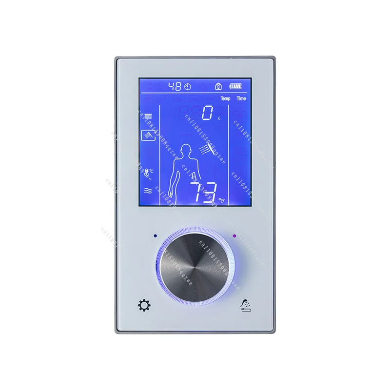 WIFI Smart Control Panel New Touch Screen Temperature Control Valve Multifunctional Temperature Control System Shower Set