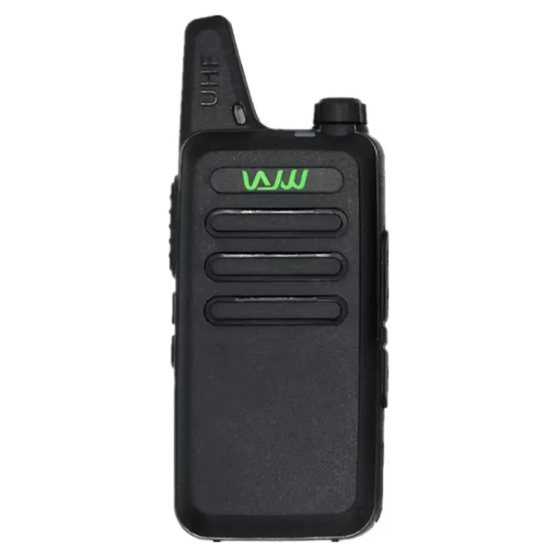 1/2PCS WLN KD-C1 MINI Handheld Transceiver KDC1 UHF Two Way Radio Ham Communicator Radio Station 5W 16 Channel Walkie Talkie HAM