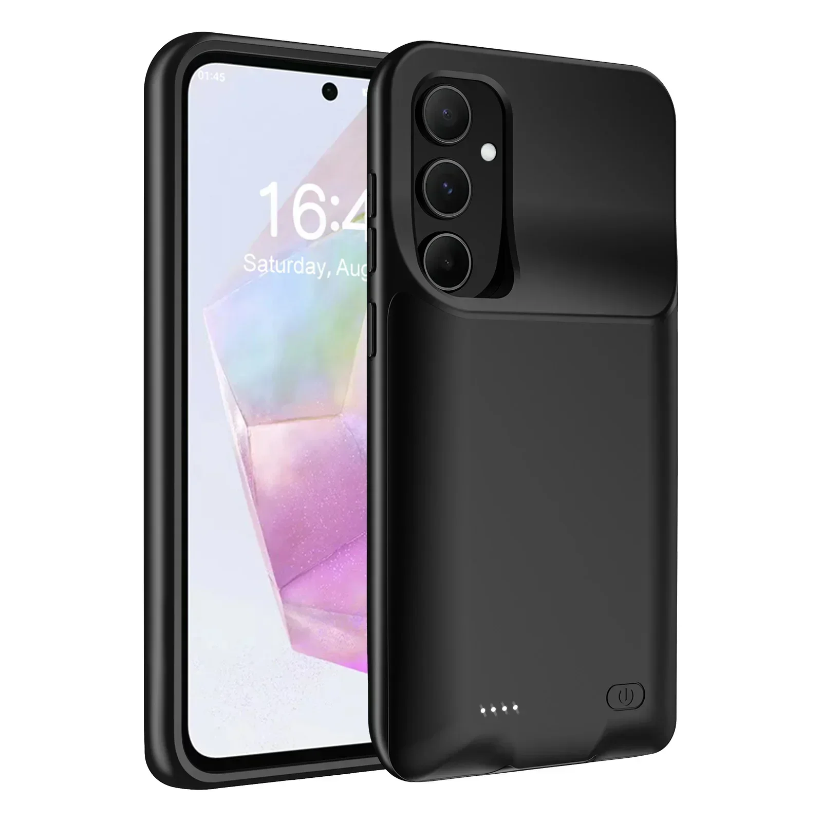 Factory New 10000mAh Cases Battery Charger Case for Samsung Galaxy A55 Charging Cover Portable Phone Battery Pack A55 Power BANK image 5
