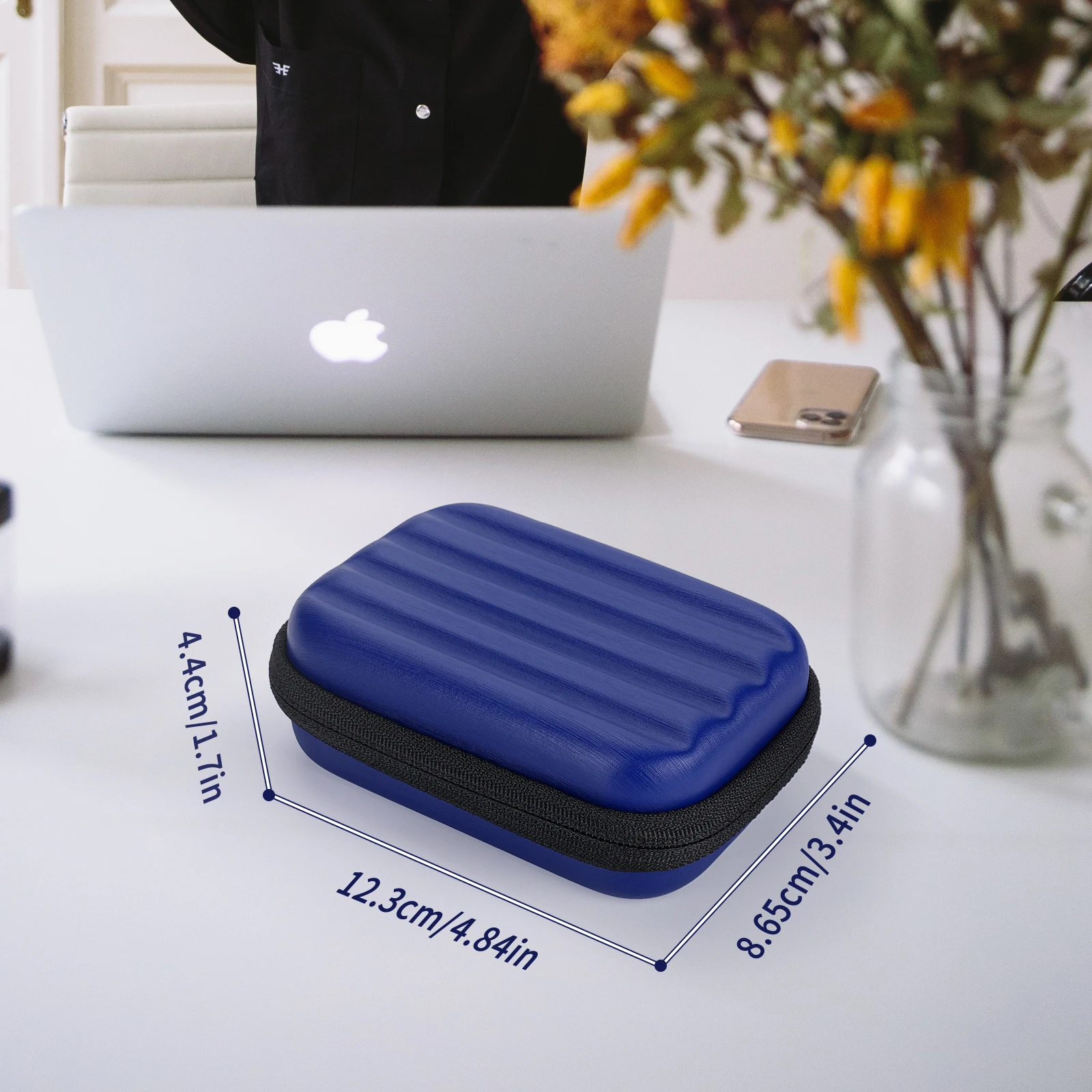 Custodia da trasporto Yinke compatibile con Samsung T7 Shield/T7/T7 Touch SSD portatile Hard EVA custodia protettiva da viaggio portatile