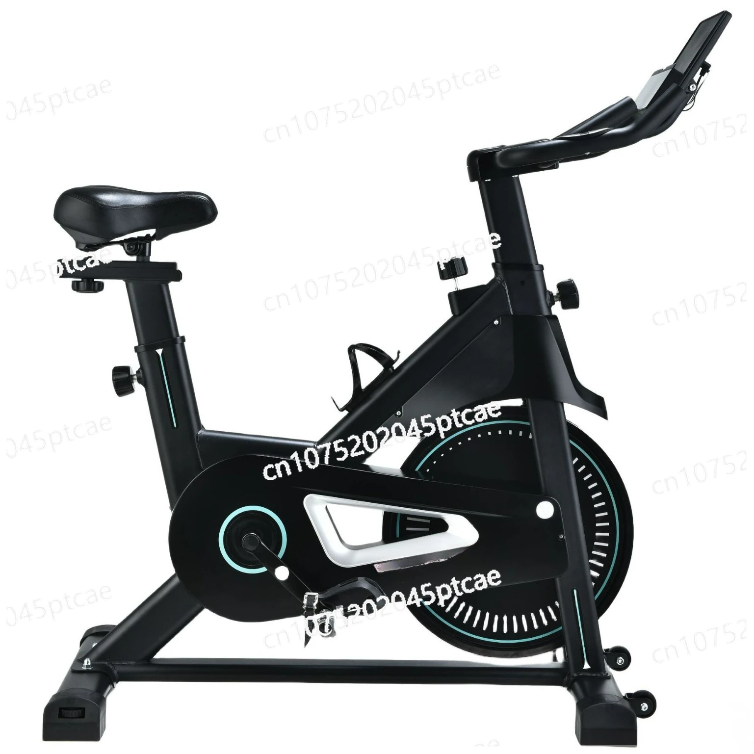 Touchscreen Electronic Spinning Bicycle, Bold Frame, Oversized Load-Bearing, Family Exercise Bike