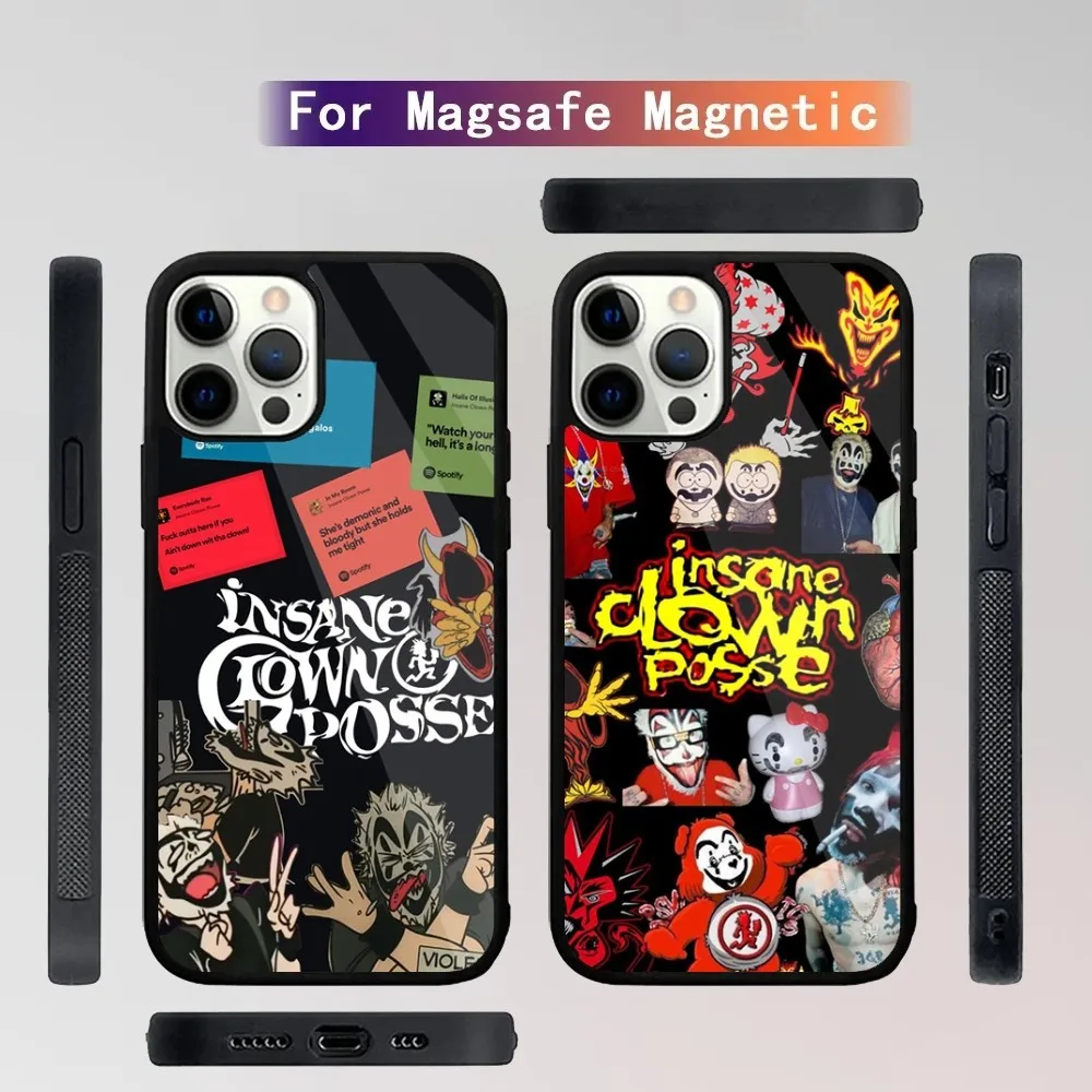 ICP Insane Clown Posse Phone Case For iPhone 16,15,14,13,12,11,Plus,Pro,Max Mini Magsafe Magnetic Wireless Charging