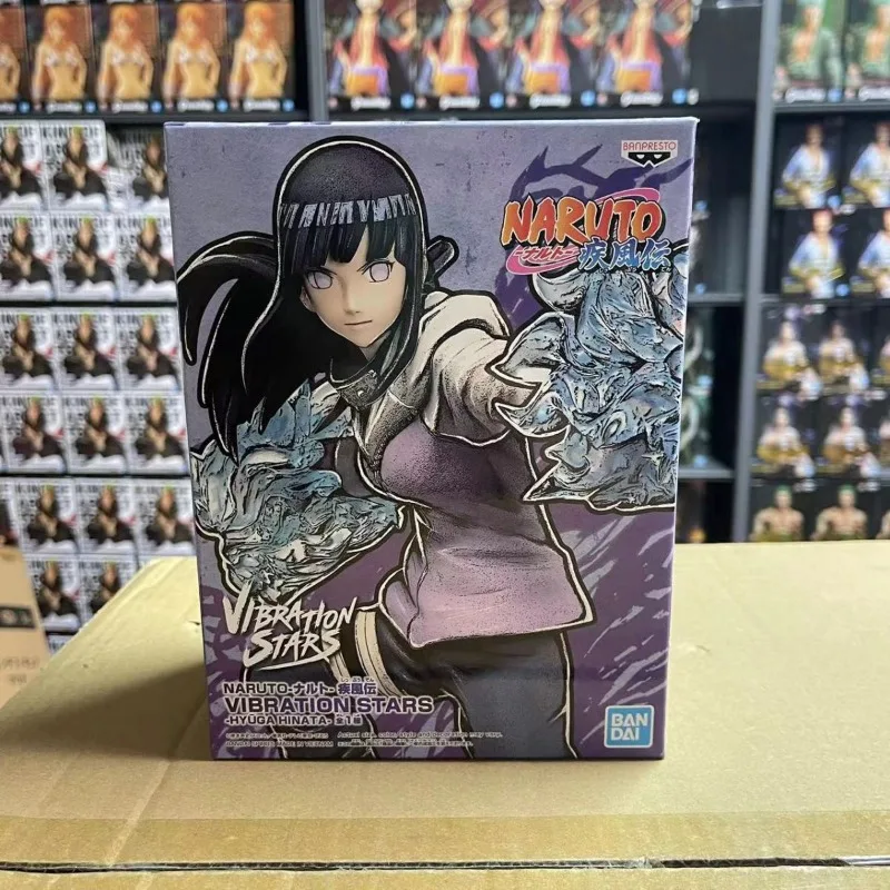 

NARUTO VIBRATION STARS Bandai Banpresto Hyuga Hinata Peripheral Ornaments Trendy Play Anime Figure Children's Gifts Model Doll