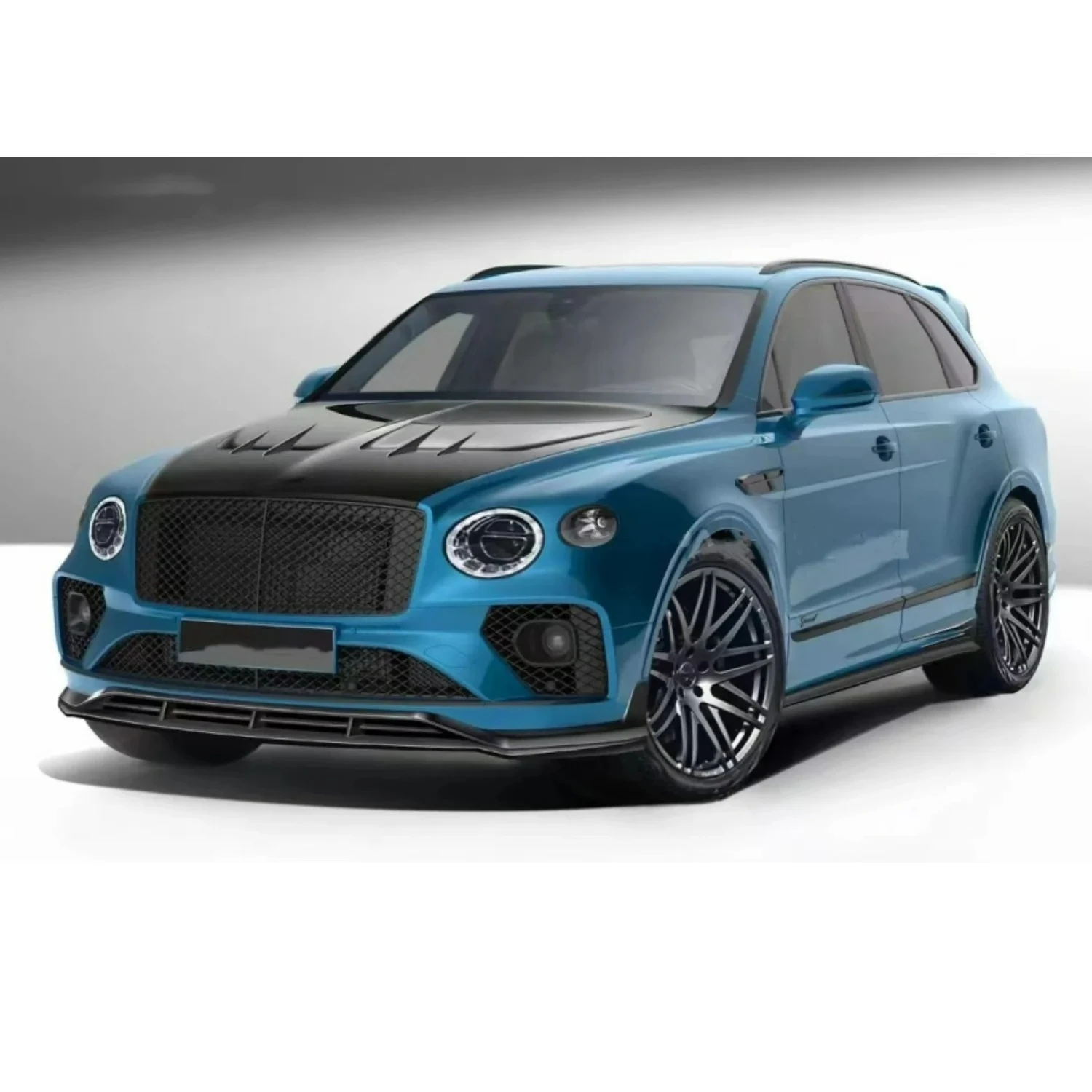 

Bentayga Premium Dry Carbon Fiber Front Bumper Spoiler with Front Lip