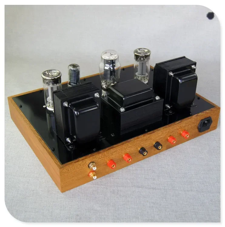 

FU-50 2*12W (RMS) 6J8P FU50 Tube Amplifier stereo Single-Ended Class A TUBE amplifier No noise warm sound small 300B