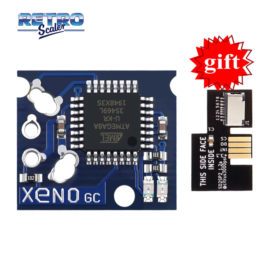 Xeno GC Mod Kit Direct Reading ModChip For Swiss SD2SP2 Reader Adapter For NGC Nintendo Game GameCube