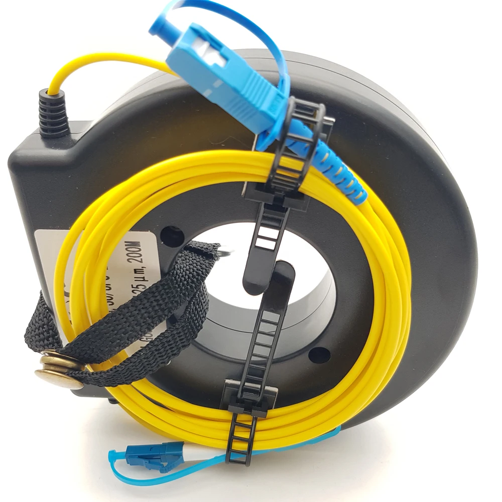 150M, G657A2, SC/FC/ST/LC UPC on I/P Lead, LC/UPC on O/P Dead Zone Extension Lead Bared Fiber Optic Testing OTDR Launch Cable Bo
