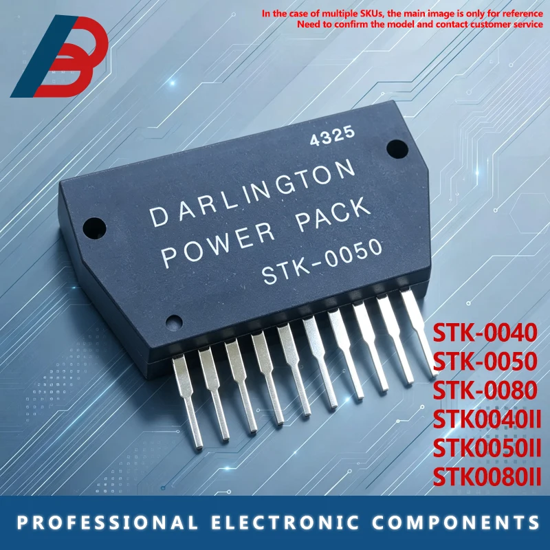 1PCS Power Amplifier Bx-1 STK0050 STK-0050 II STK0040 STK-0040 II STK0080 STK-0080 II Professional Audio Equipment