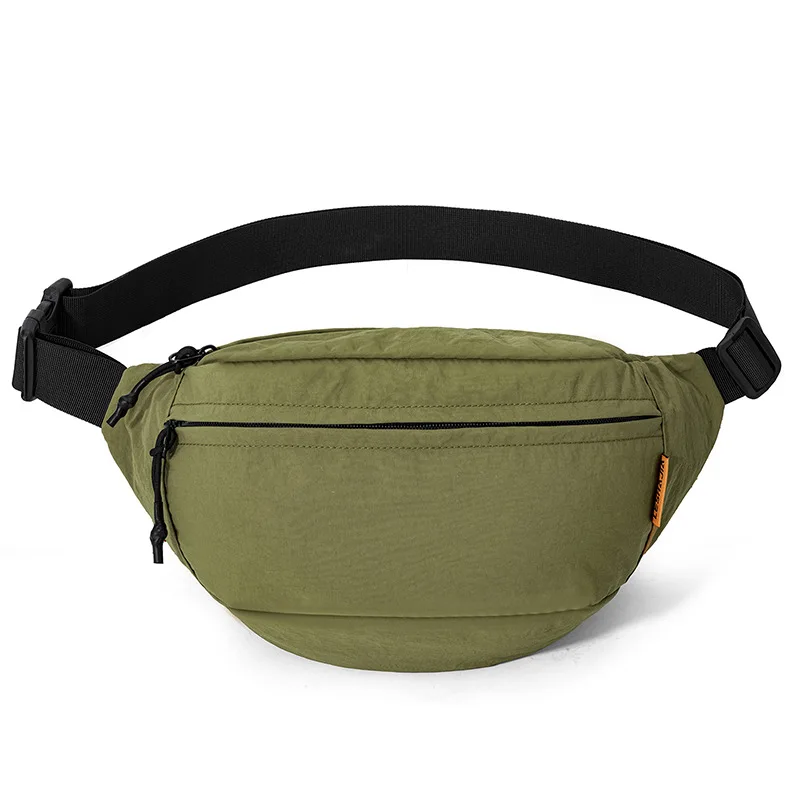 

2025 Новинка! Однотонная поясная сумка унисекс — модная брендовая многофункциональная велосипедная сумка через плечо/нагрудная сумка для телефона