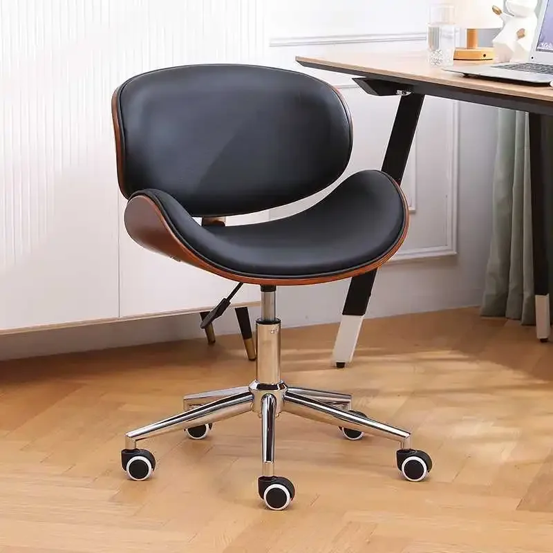 Office Swivel Chair Back Computer Chair Student Rotating Study Room Liftable Desk Study Chair Bedroom Dressing Chairs