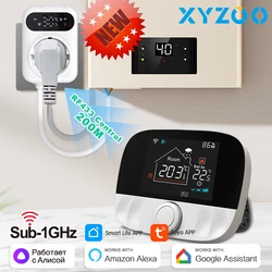 NEW WiFi Wireless Thermostat Tuya Smart Remote Temperature Controller Battery Powered for Gas Boiler Receiver Google Aliexa