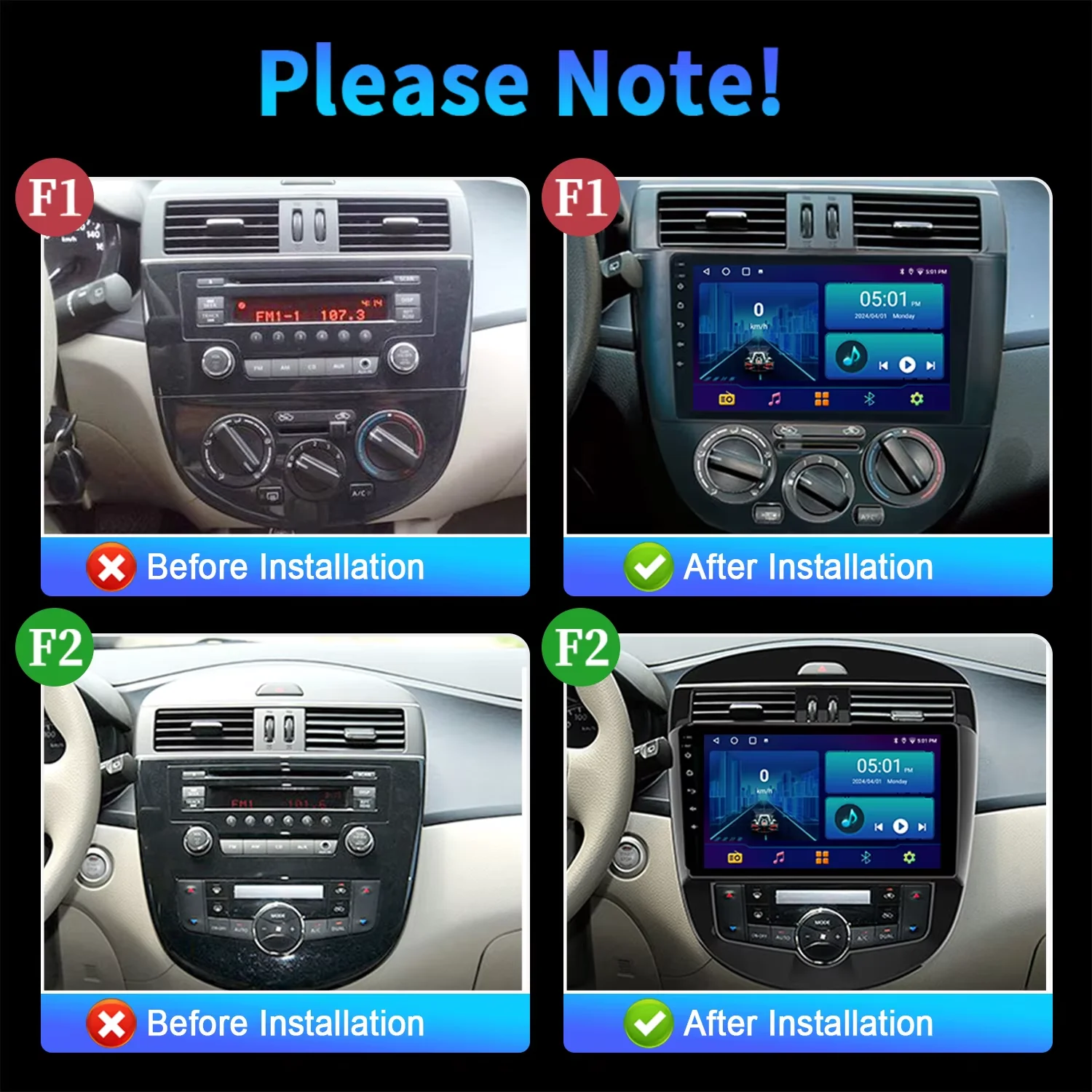 Andorid 16 Car Multimedia Radio Player Navigation For Nissan Pulsar C13 Hatchback 2013 - 2018 Carplay NO 2Din DVD Touch Screen