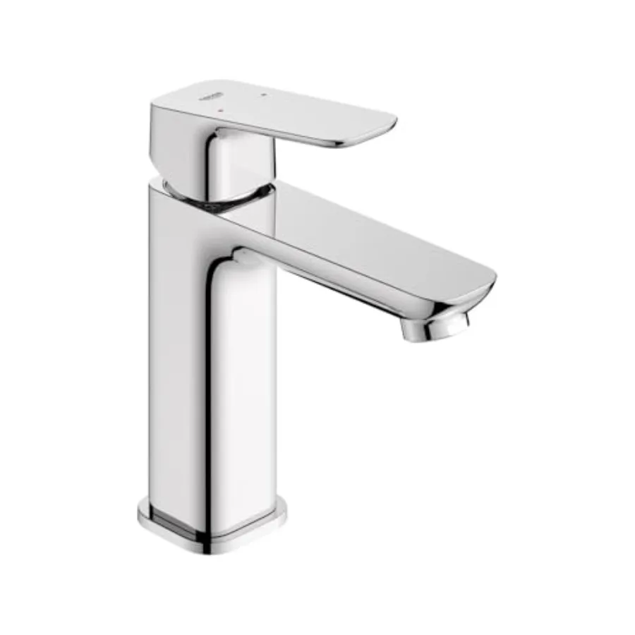 

1019200000 Cubeo Single Hole Single Handle M-Size Bathroom Faucet 1.2 GPM Starlight Chrome