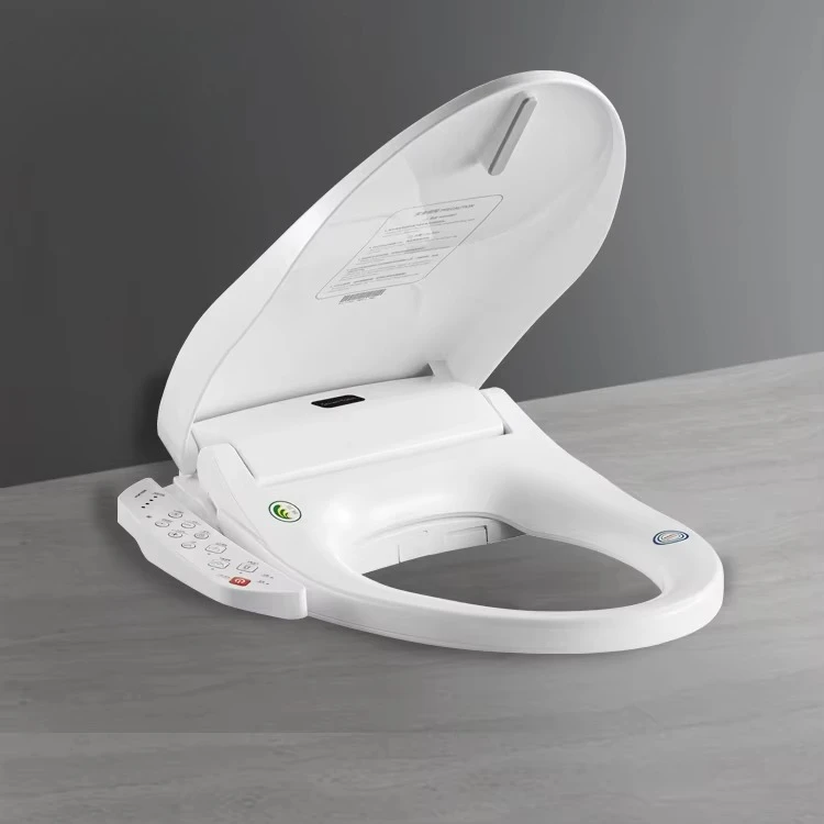 

Bathroom OEM Intelligent Heated Toilet Seat Wc Electric Bidet Heated Smart Toilet Seats Covers