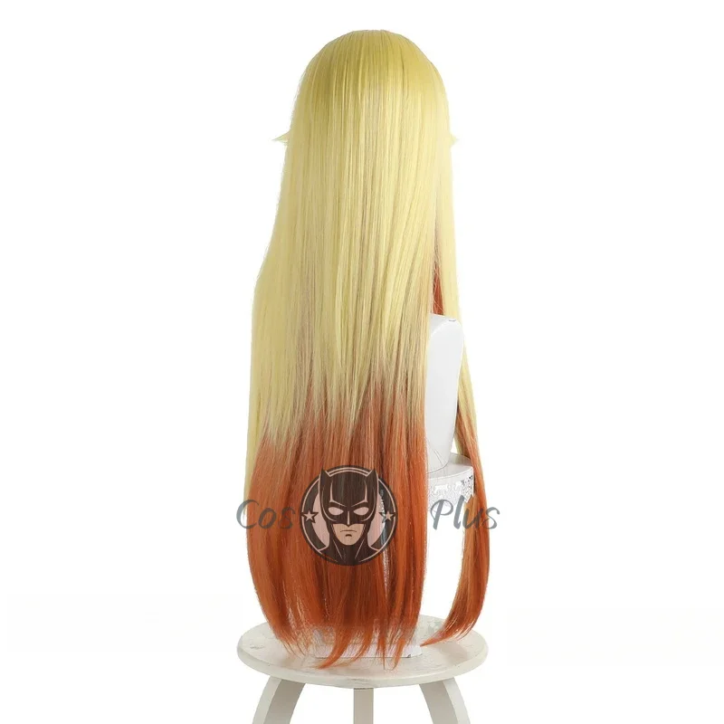 أنيمي البرية آخر بوس تظهر Lufas Maphaahl شعر مستعار تأثيري شقراء أصفر برتقالي طويل خصلات الشعر المستعار للنساء الفتيات مهرجان الكرنفال #5