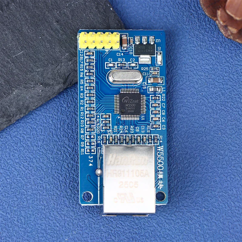 

1/3Pcs W5500 Ethernet Network Module Hardware SPI Interface Full Hardware TCP/IP Protocol STM32 DIY Projects For Arduino