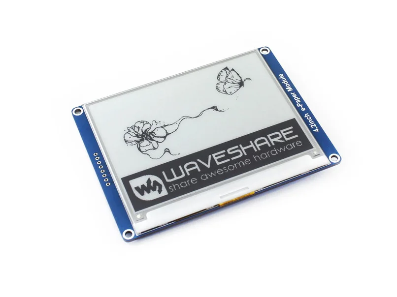 Imagem -03 - Waveshare-e-ink Display Module Display Color: Preto Branco 400x3004.2 Wide Angle Spi Interace sem Retroiluminação