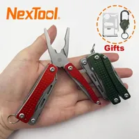 NexTool Mini Flagship 10 In 1 Keychain Multitool Folding Pliers EDC Outdoor Survival Portable Pocket Tools with Gifts