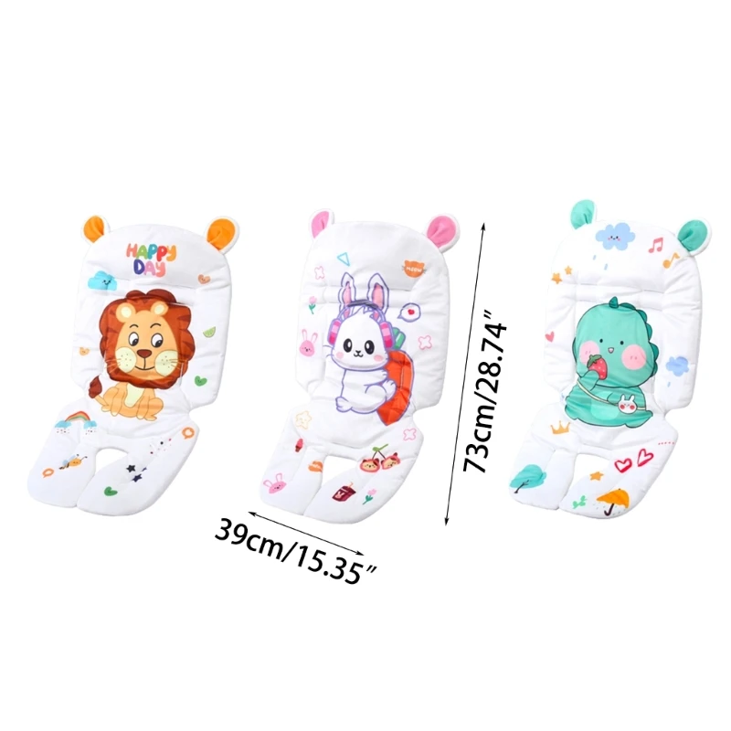 Baby Pram Cushion Breathable Baby รถเข็นเด็กเบาะรองนั่ง Buggys รถเข็นเด็ก Liners