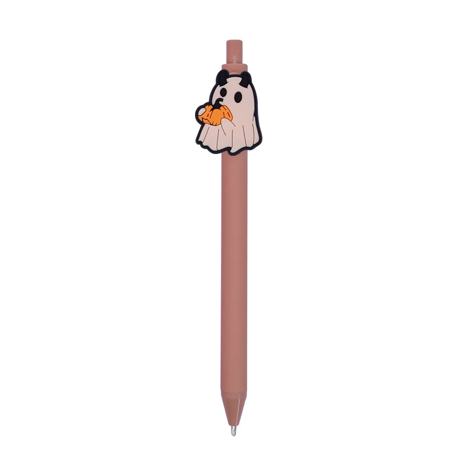 1/9 stücke Halloween DIY Kugelschreiber Kunststoff Kreative Niedlichen Cartoon Presse Stift für Studenten Schule Bürobedarf – Detail 8