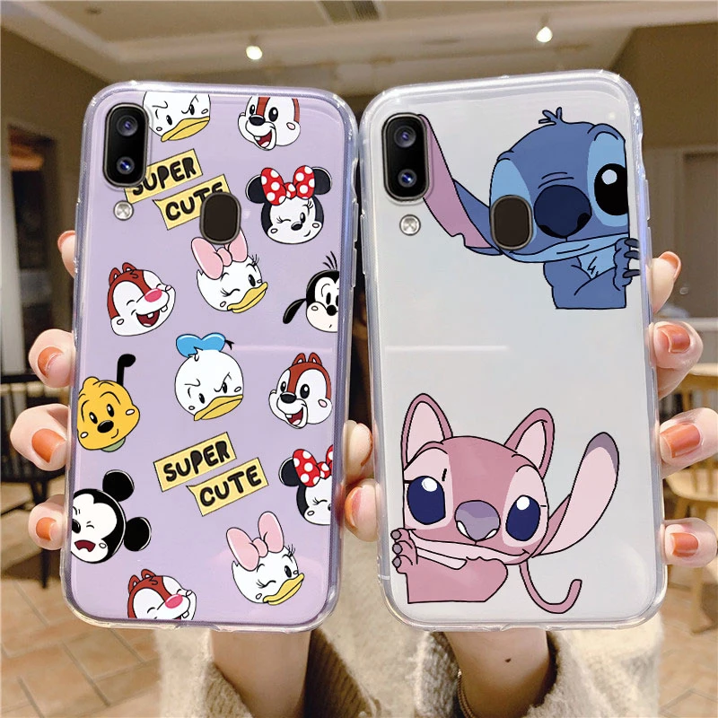 Прозрачный силиконовый чехол-накладка для Samsung Galaxy A40, A30, M10S