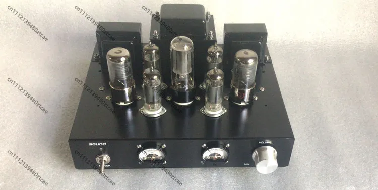 6J4P Drive Parallel 6P1 Vacuum Tube Amplifier Pure Hand Wired SE Class A Stereo HiFi Finished Unit