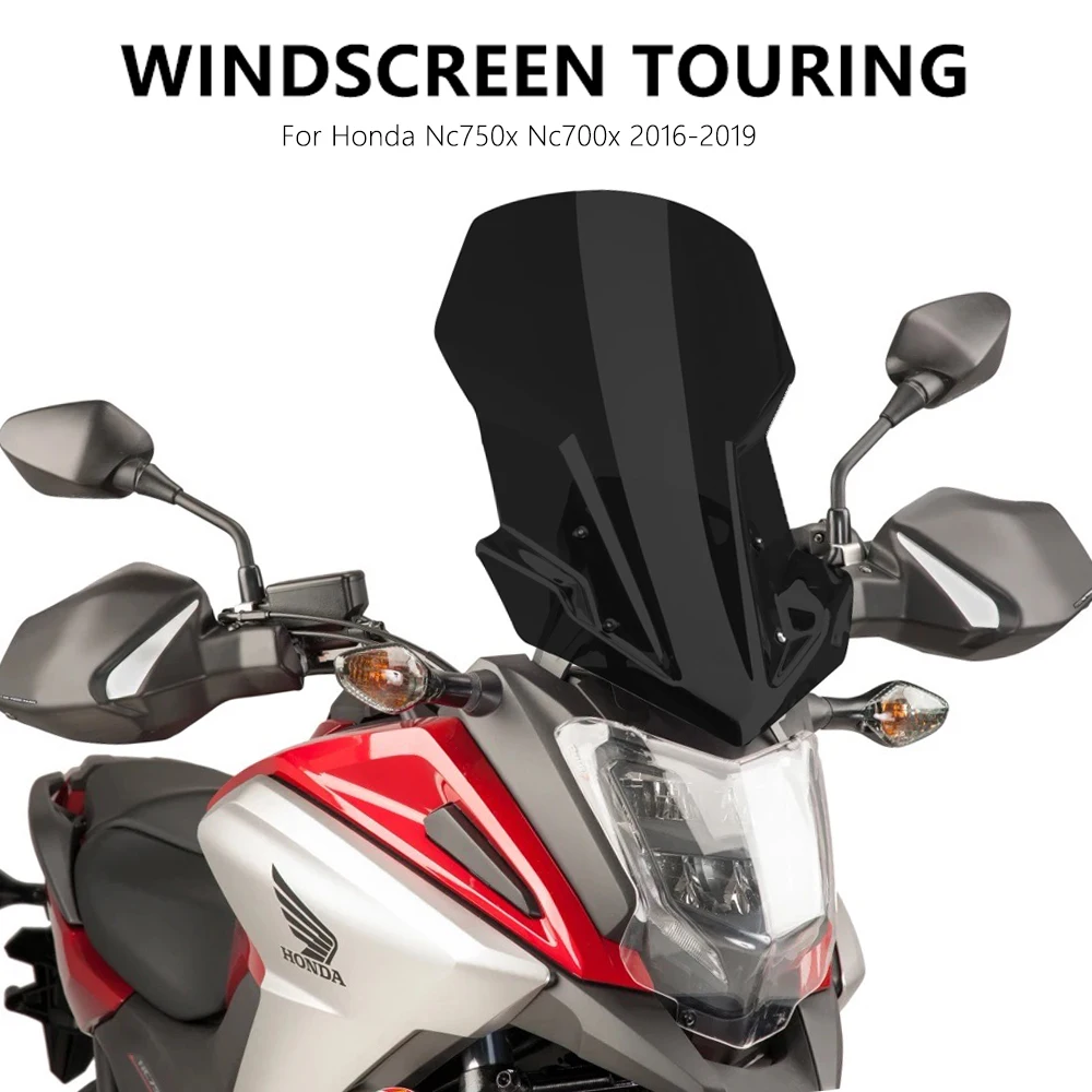 Motorcycle Accessories For Honda NC700X NC750X NC 700 750 X 2016-2017 2018 2019 New Windshield Windscreen Wind Deflectors NC700X