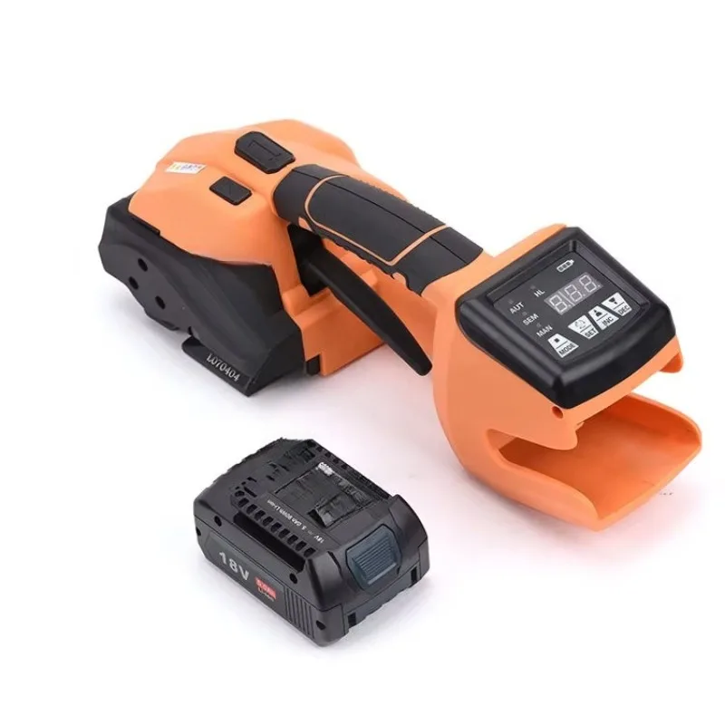 

Electric, polypropylene polyester portable strapping machine with a bandwidth of 13-16 mm