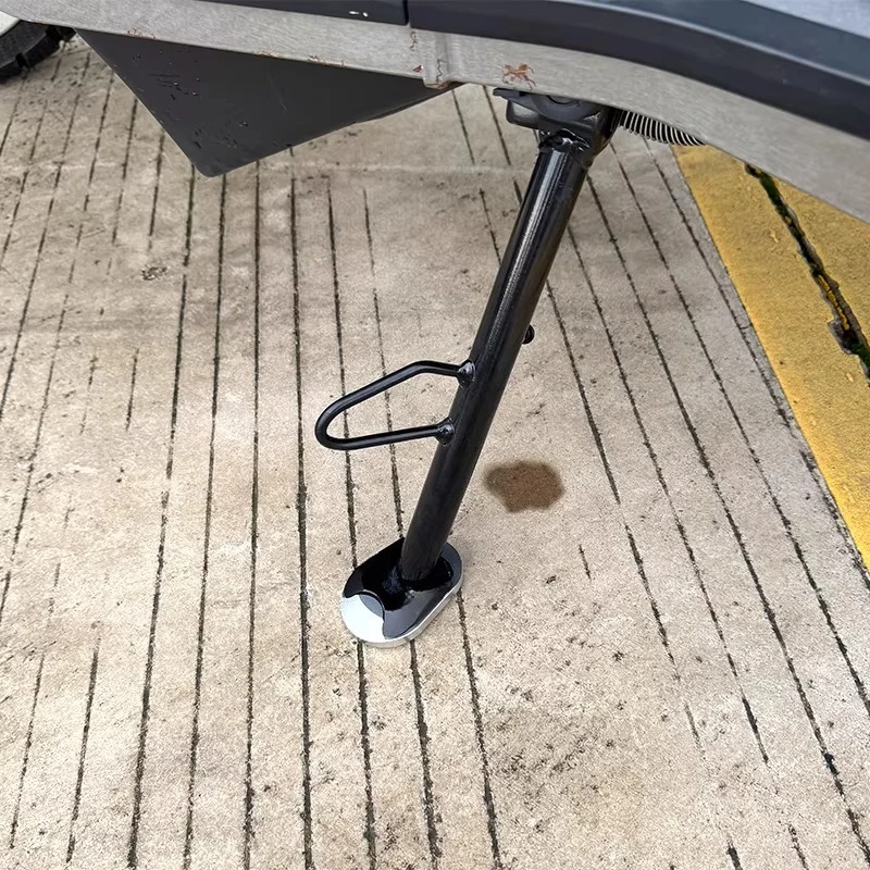 For Royal Alloy GP300 TG150 300 UK RA GP150 Enlarger Pad Motorcycle CNC Side Foot Support Kickstand Enlarge Plate Accessories view 6