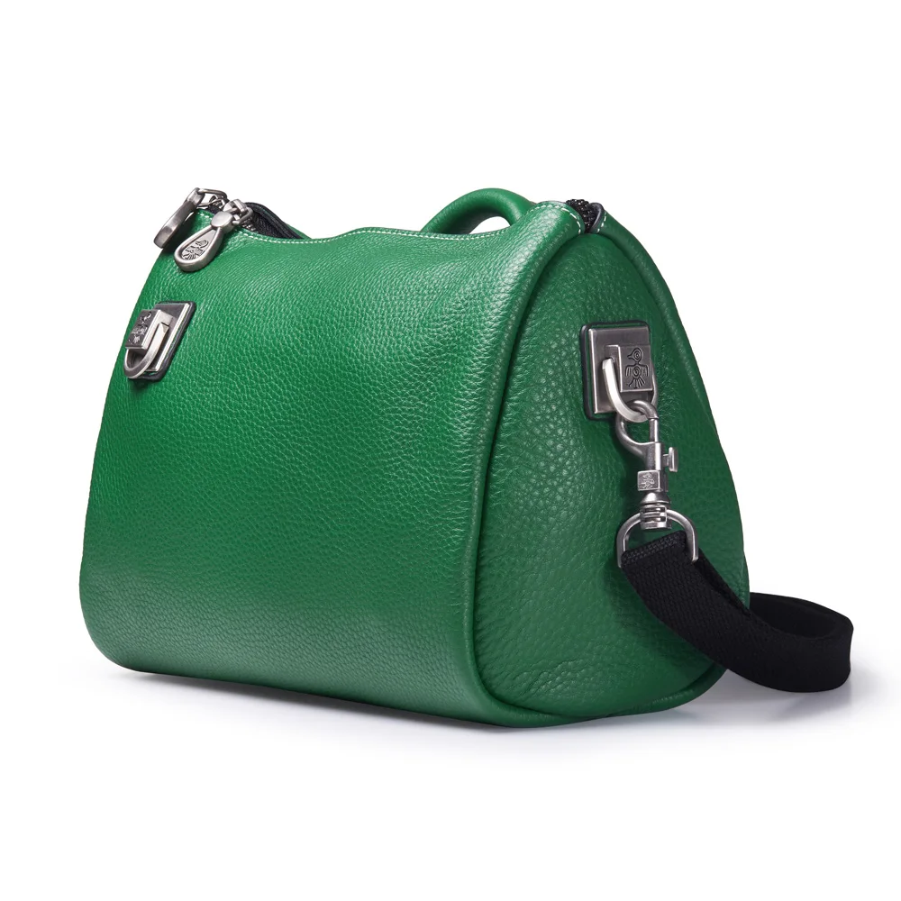 Orabird Green Crossbody Bags for Women Bucket Handbag Luxury Soft Genuine Leather