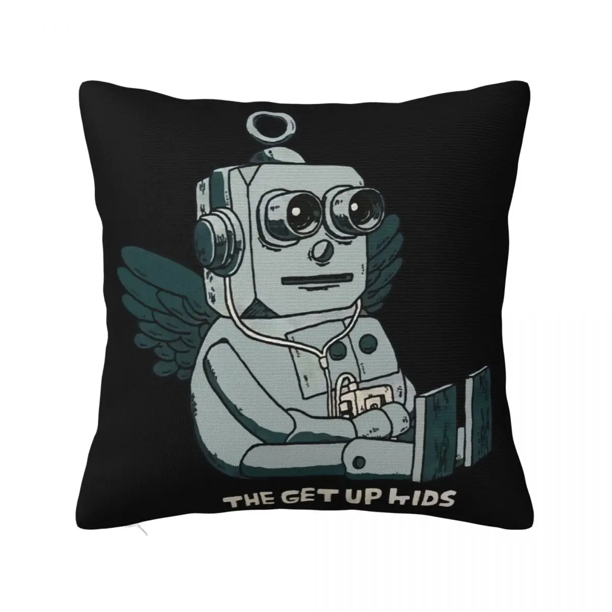 Tguk The Get Up Kids Reggie And The Full Effect Emo Indie Pop Punk Small Music Steampunk Adults Girl Pillow Case