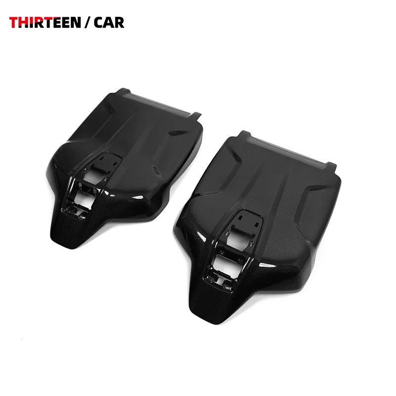 Dry Carbon Fiber Back Seat Cover Interior Trims for BMW G90 G91 G99 M5 2025+ Sedan Replacement Style Back Seat Cover Body Kit