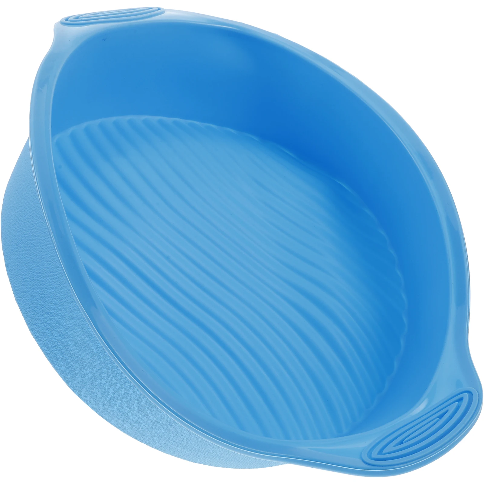 

1pcs Silicone Cake Mold Round Baking Pan Food Grade Nonstick Wave Pattern Molds for Cakes Muffins Pastries Desserts
