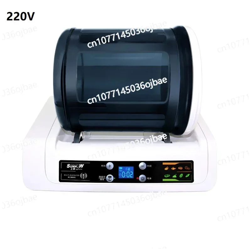 Rolling Machine LCD Intelligent Pickling Machine 220V 7L Household Fully Automatic Electric Vacuum Food Pickling Machine