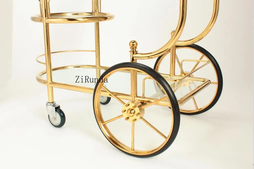 بار عربة فندق مطعم عربة متنقلة شاحنة جين ثلاثية تجارية