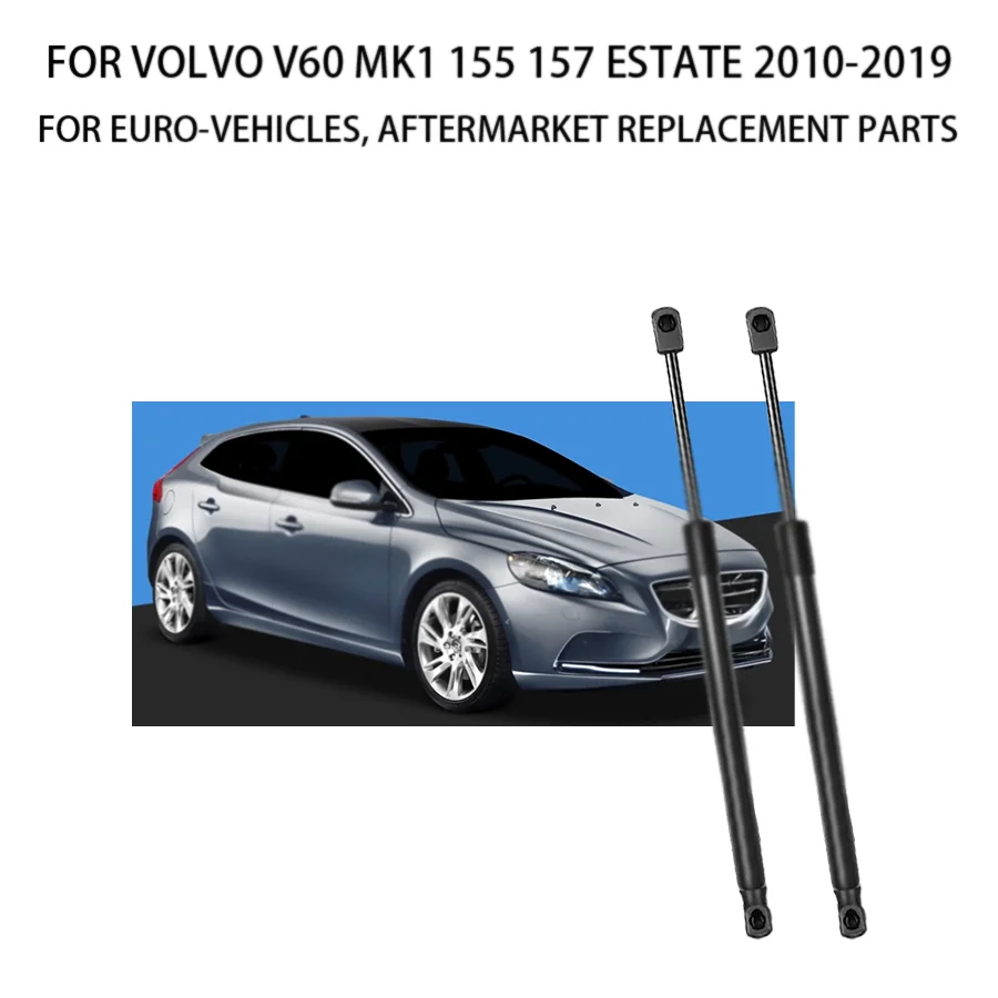 2 قطعة الدعامات الغاز الباب الخلفي الخلفي لفولفو V60 MK1 155 157 العقارية 2010-2019 31297080