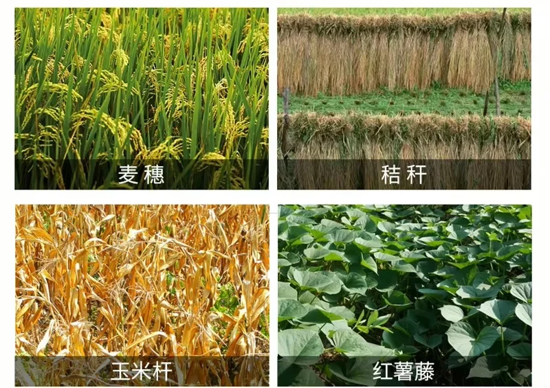 Straw Crushing Baler/ Automatic Grass Crushing Packaging Machine/ Corn Straw and Grass Wrapper Machine with Tractor