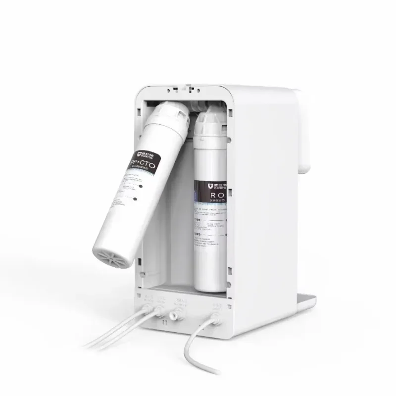 Reverse osmosis water purifier countertop household 4-level hot and cold smart desktop household portable
