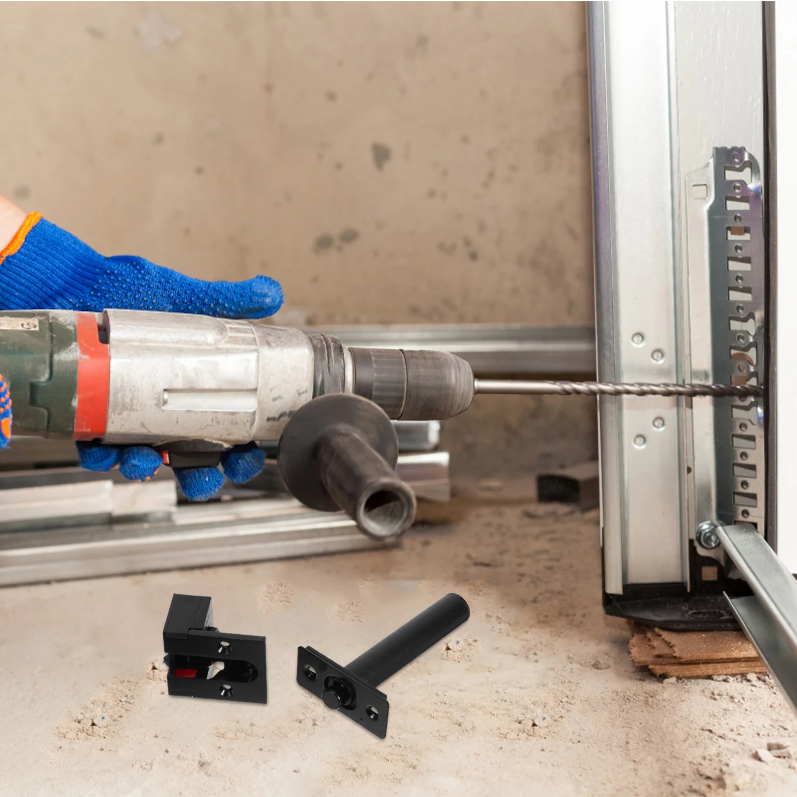 1 مجموعة مخفية الباب الأمن سلسلة الفولاذ المقاوم للصدأ قفل مضاد للسرقة للمنزل فندق شقة حماية مزلاج الباب