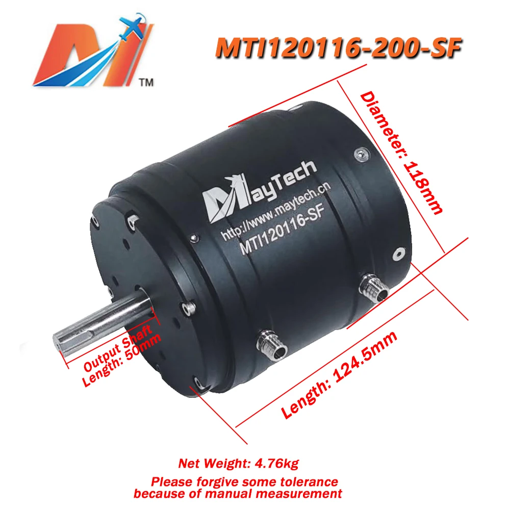 120116 waterproof motor IP68 electric surfboard motor 18KW inner rotation motor boat underwater propulsion lifeboat