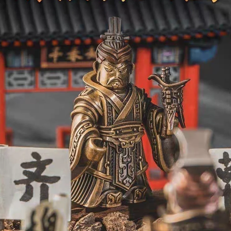 

Prime Minister Of Qin MOC Building Blocks Li Si Delicate Metal Magnetic Joint Bricks Toys Copper Material